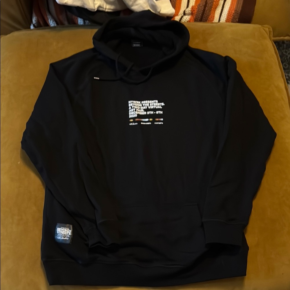NTWRK X BEYOND THE STREETS X FELIPE PANTONE Black Graphic Hoodie